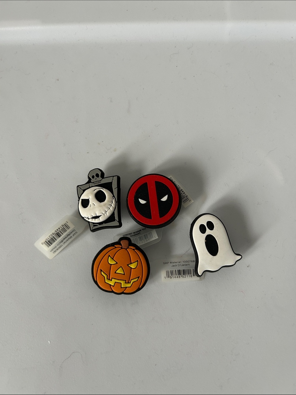 Halloween Croc Jibbet set of 4